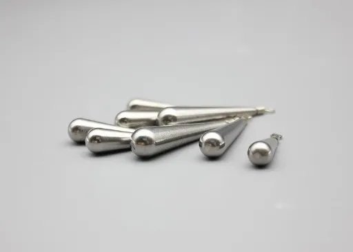 por que a chumbada de pesca com liga de tungstênio poderia entrar em contato com o fundo instantâneo e a atenuação do sinal de 0?